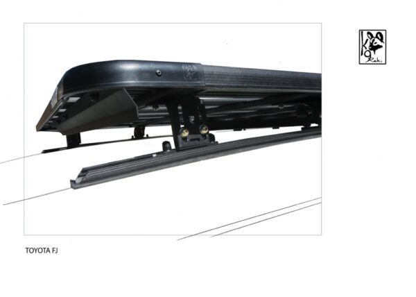 Toyota FJ Cruiser Eezi-Awn K9 Roof Rack - Image 2