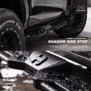 Volkswagen Amarok 2010-2022 Double Cab Hamer Shadow Series Side Steps