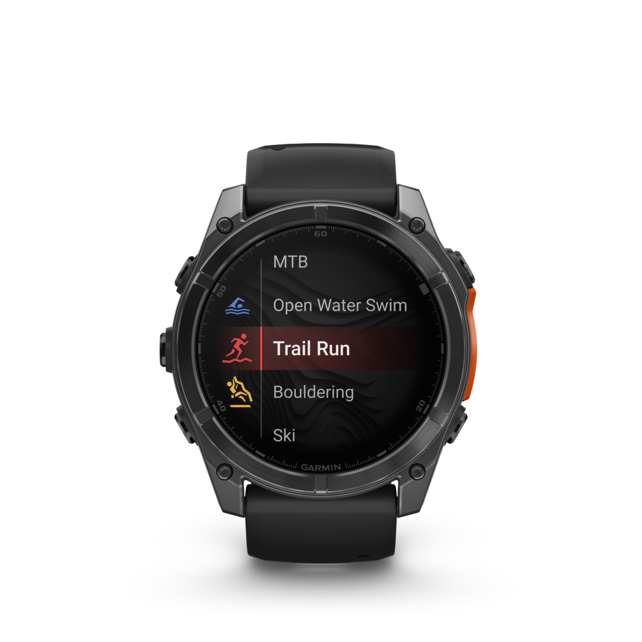 Garmin Fēnix® 8 - 51mm AMOLED Slate Grey with Black Silicone Band - Image 11