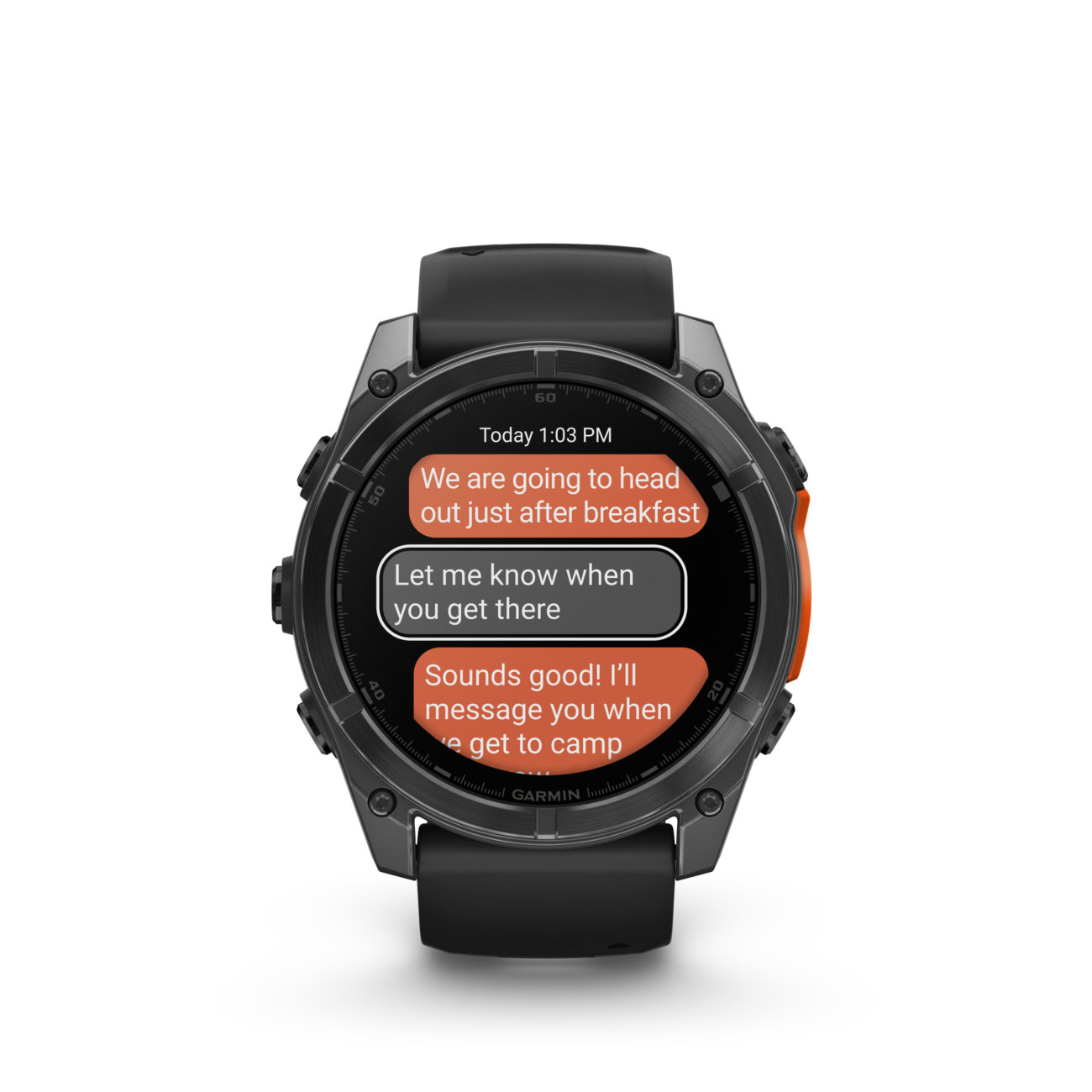 Garmin Fēnix® 8 - 51mm AMOLED Slate Grey with Black Silicone Band - Image 19
