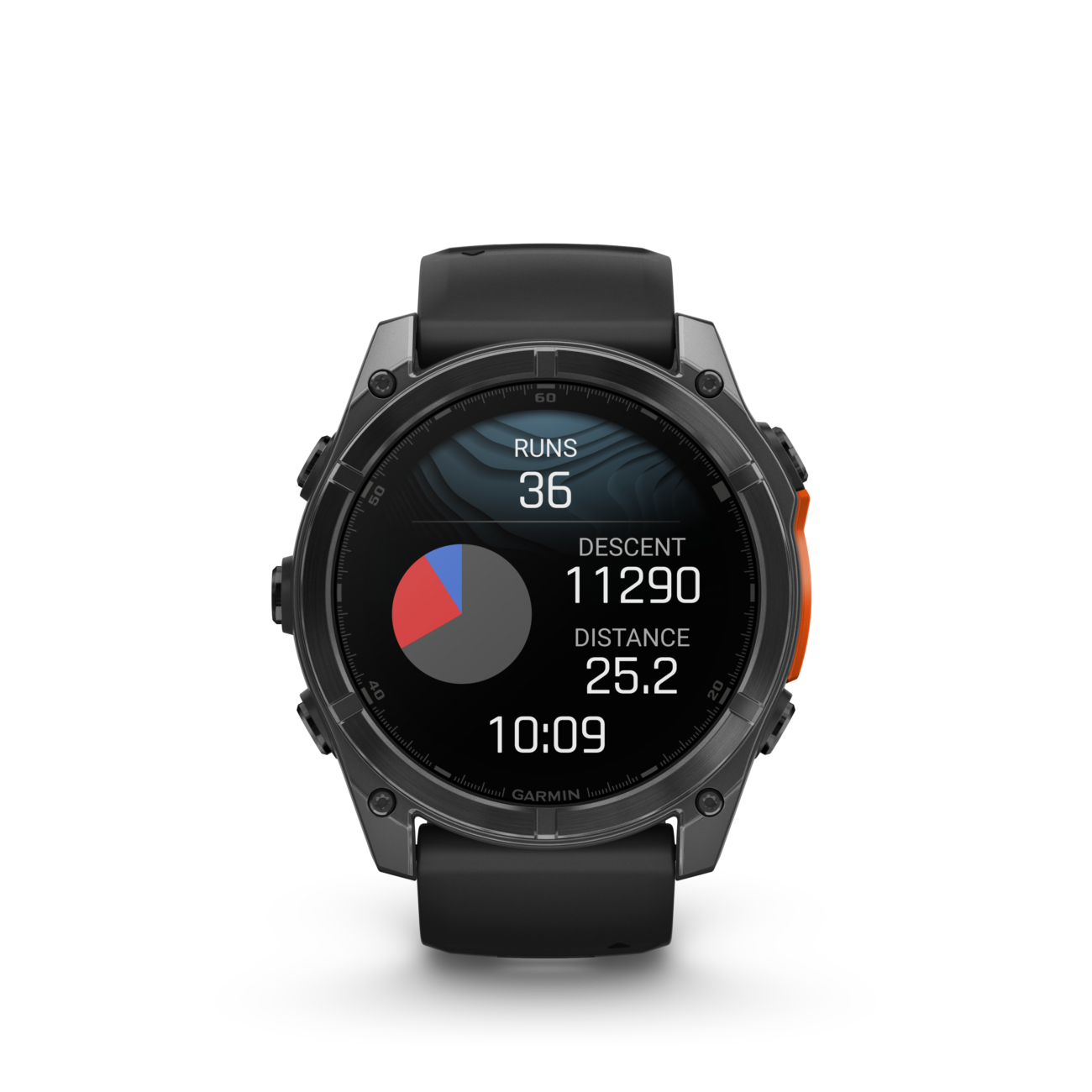 Garmin Fēnix® 8 - 51mm AMOLED Slate Grey with Black Silicone Band - Image 21