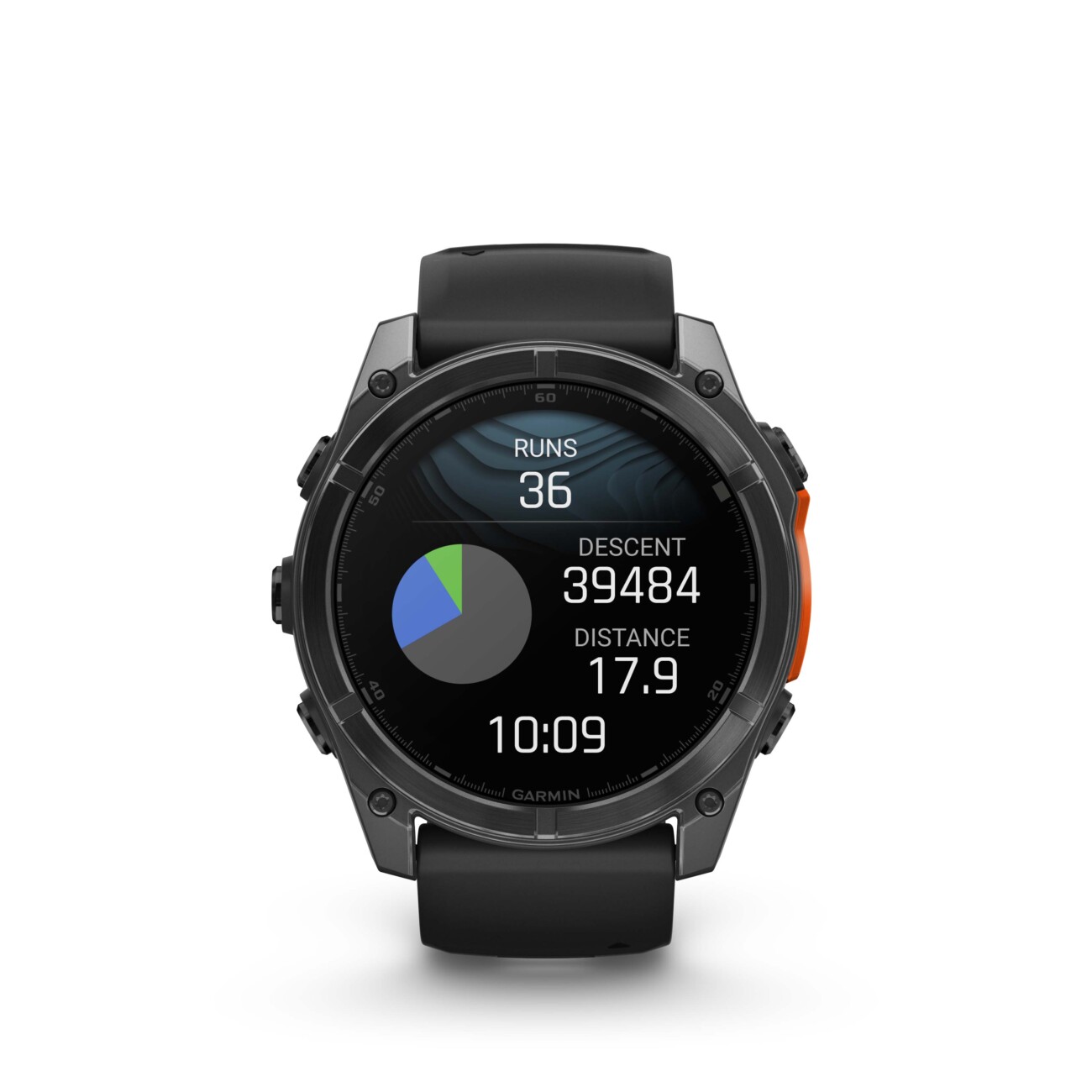 Garmin Fēnix® 8 - 51mm AMOLED Slate Grey with Black Silicone Band - Image 22