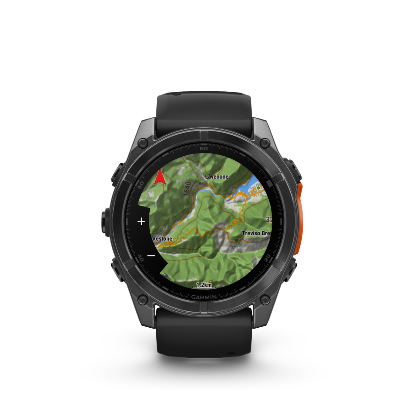 Garmin Fēnix® 8 - 51mm AMOLED Slate Grey with Black Silicone Band - Image 23