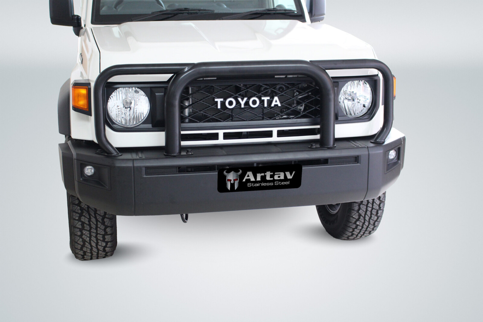 Toyota Land Cruiser 79 2024+ Artav Grill Guard Black