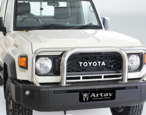 Toyota Land Cruiser 79 2024+ Artav Grill Guard Stainless