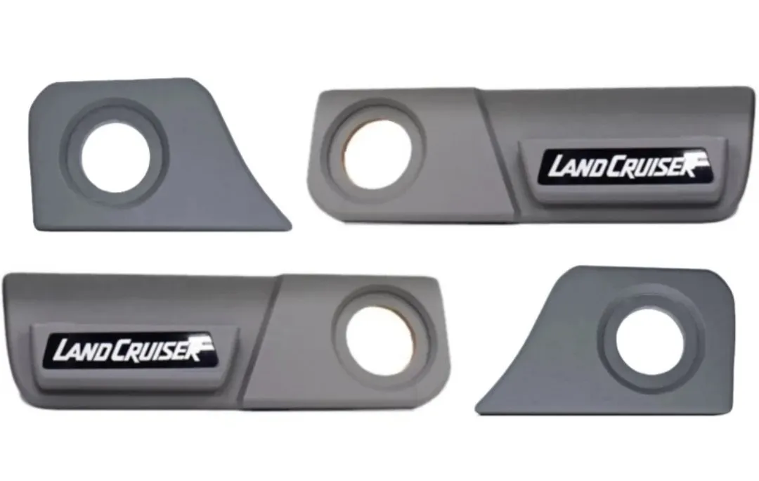 Toyota Land Cruiser 79/76 2009+ Double Cab Allis Front & Rear Door Speaker Panels Grey (Set of 4) - Image 4