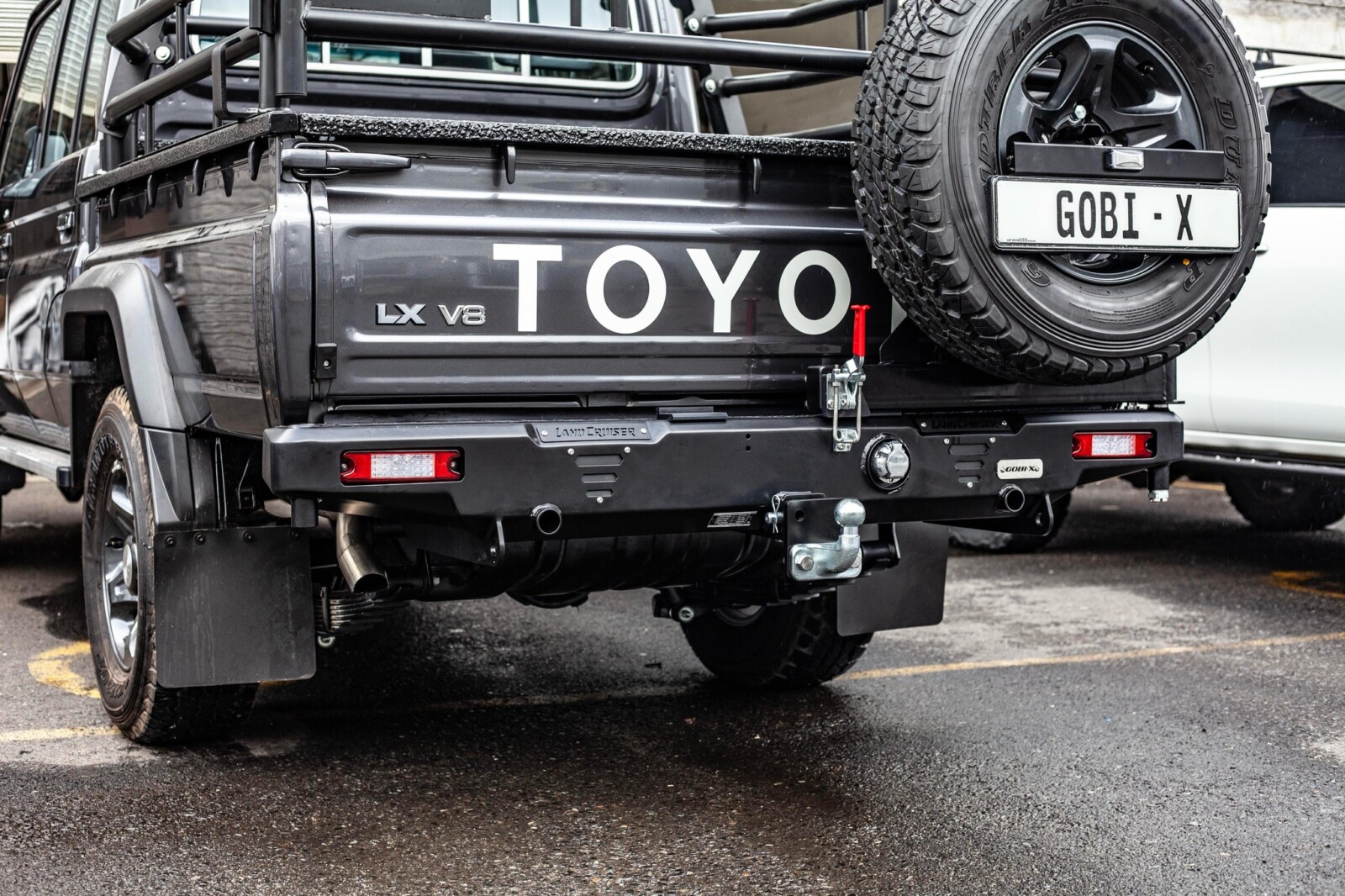 Toyota Land Cruiser 78 Series 2008-2023 Gobi-X Premium Rear Bumper (Carrier Compatible)