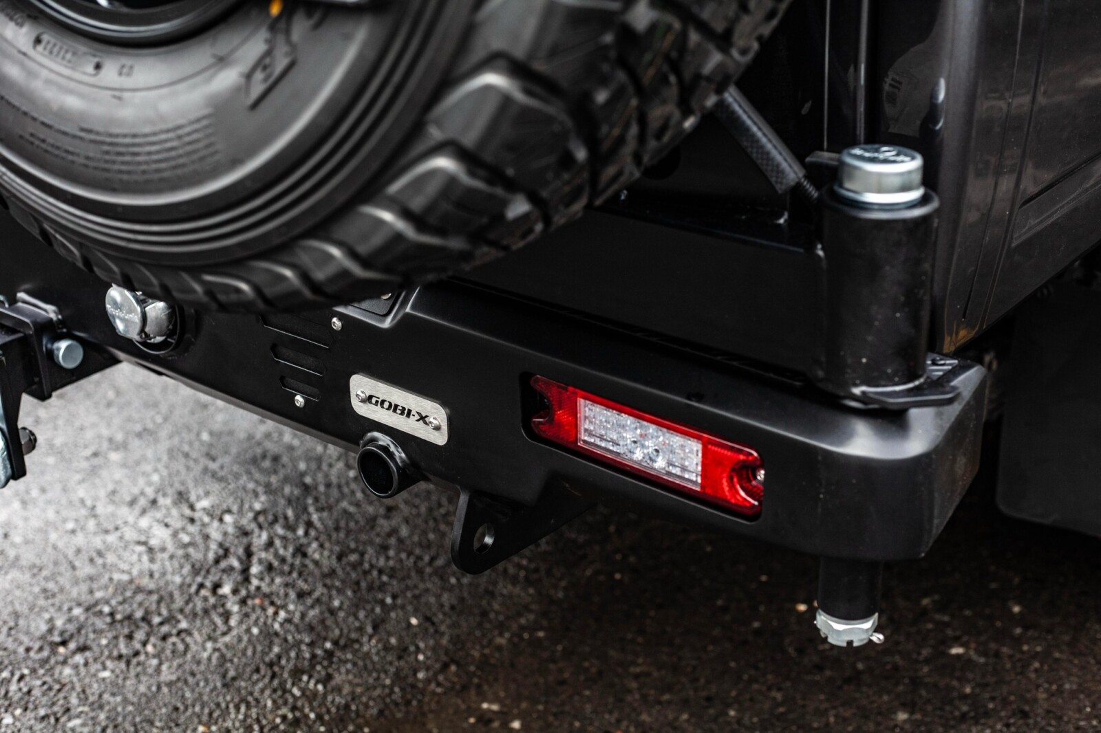 Toyota Land Cruiser 78 Series 2008-2023 Gobi-X Premium Rear Bumper (Carrier Compatible) - Image 3
