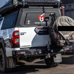 Toyota Hilux GD6 2016+ Gobi-X Premium Rear Bumper (Carrier Compatible)