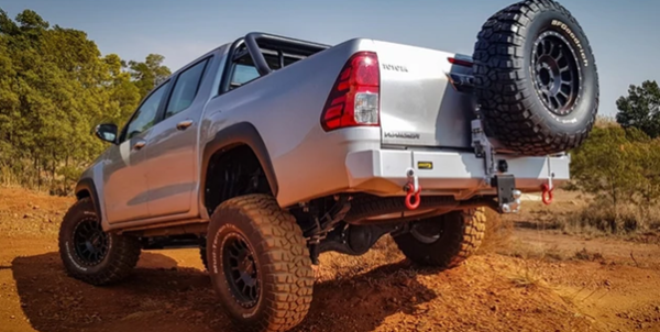 Toyota Hilux GD6 2016+ Onca Rear Bumper - Image 2