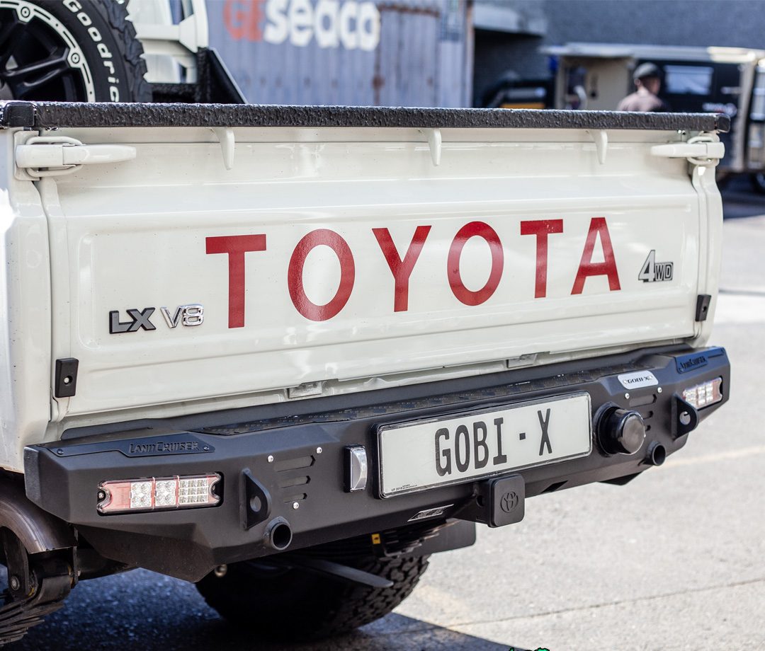 Toyota Land Cruiser 79 2009+ Gobi Stealth Rear Bumper