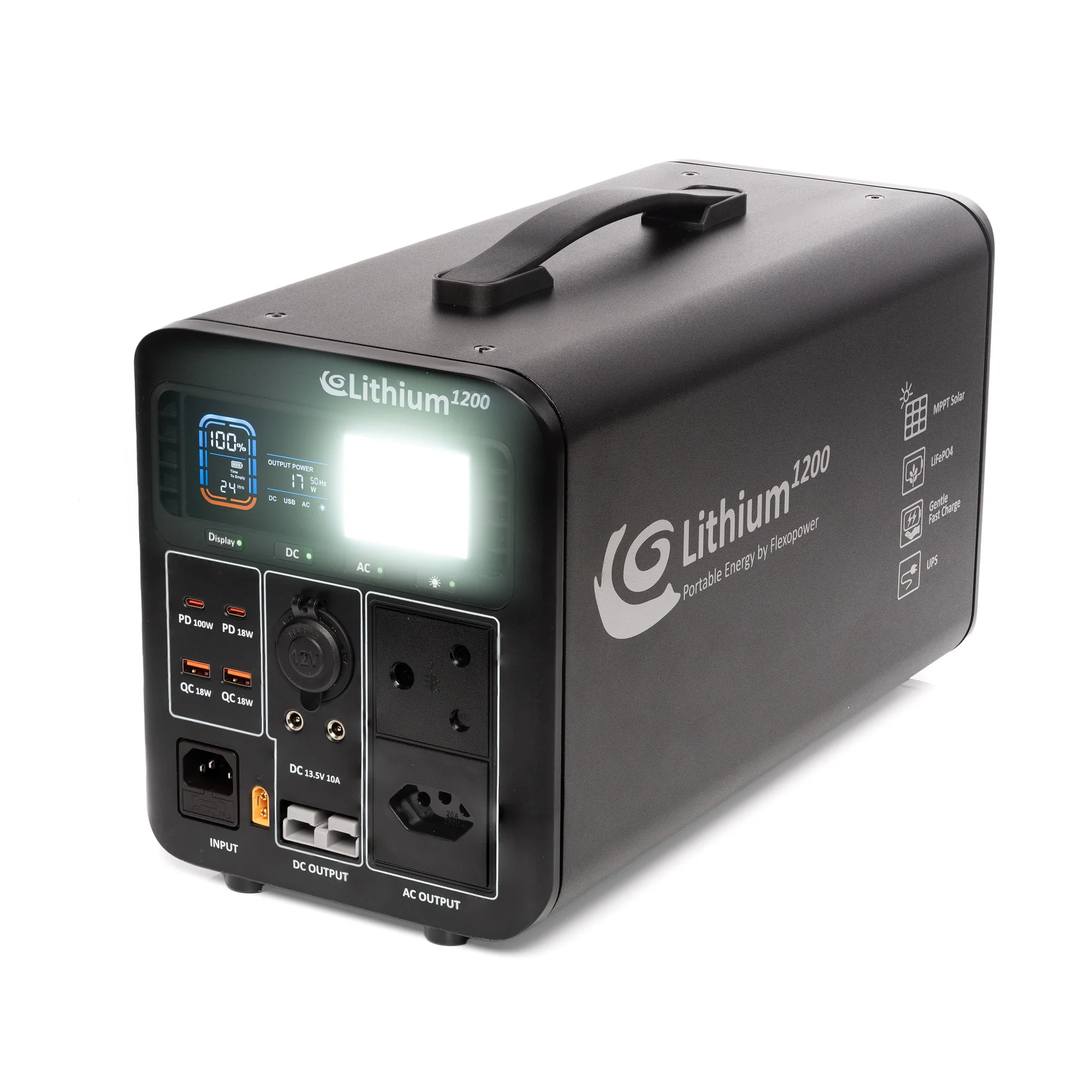 Flexopower Lithium1200-SB50 Portable Power Station - Image 5