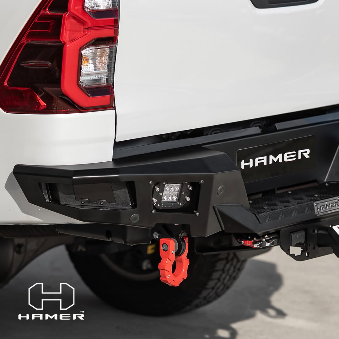 Toyota Hilux GD6 2016-2025 Hamer Nova Series Rear Bumper - Image 6