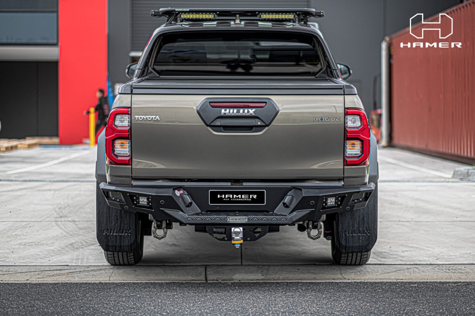 Toyota Hilux GD6 2016+ Hamer Nova Series Rear Bumper