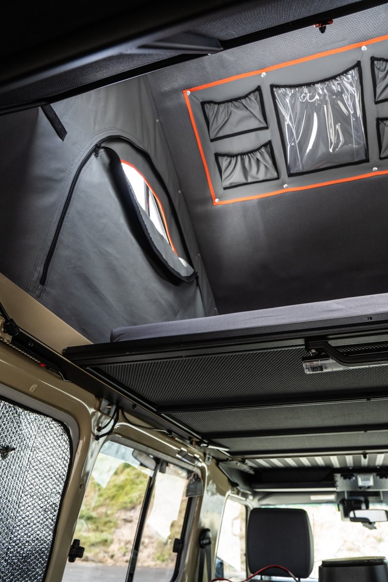 Toyota Land Cruiser 78 Series 2009+ Alu-Cab Hercules Roof Conversion - Image 16