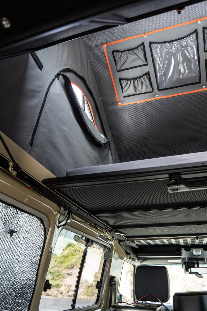 Toyota Land Cruiser 78 Series 2009+ Alu-Cab Hercules Roof Conversion - Image 15