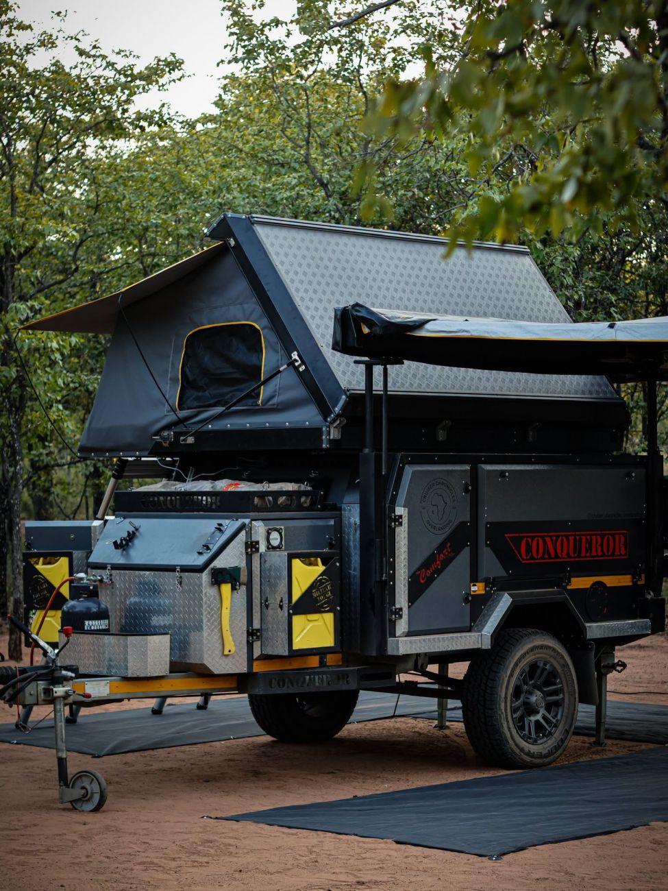 Quick Pitch Nyumba Family Rooftop Tent - Image 2