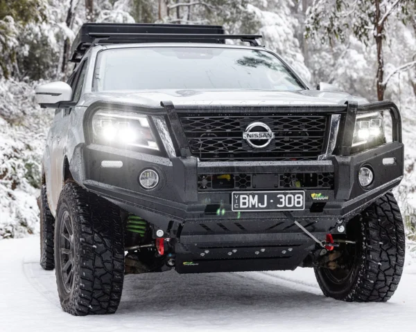 Nissan Navara PRO4X 2021+ Ironman Deluxe Bull Bar - Image 3