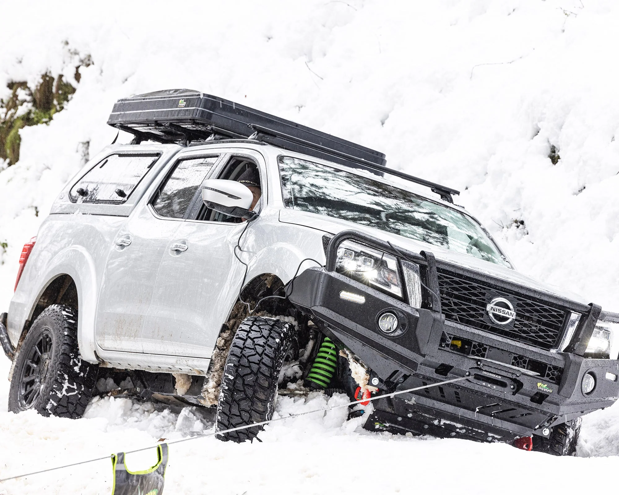 Nissan Navara PRO4X 2021+ Ironman Deluxe Bull Bar - Image 2