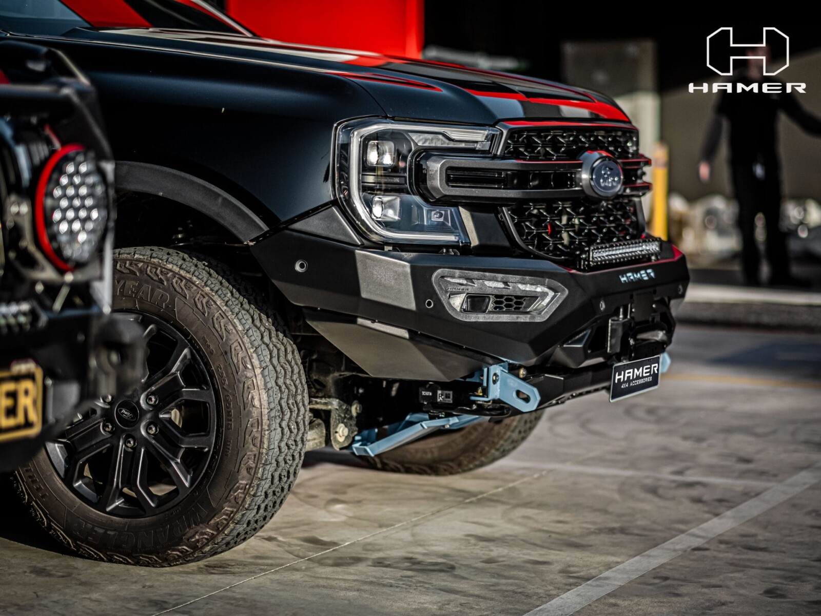 Ford Ranger Next Gen 2023+ Hamer Atlas Series Bull Bar - Image 5