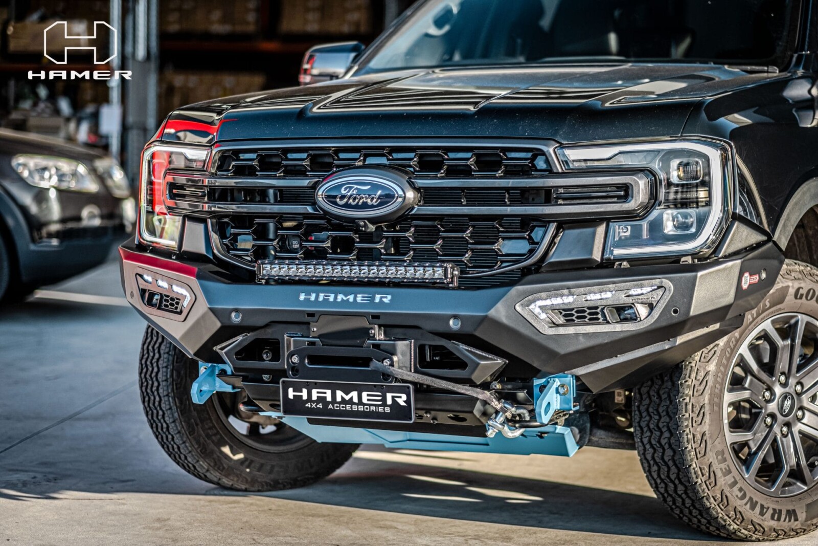Ford Ranger Next Gen 2023+ Hamer Atlas Series Bull Bar - Image 6
