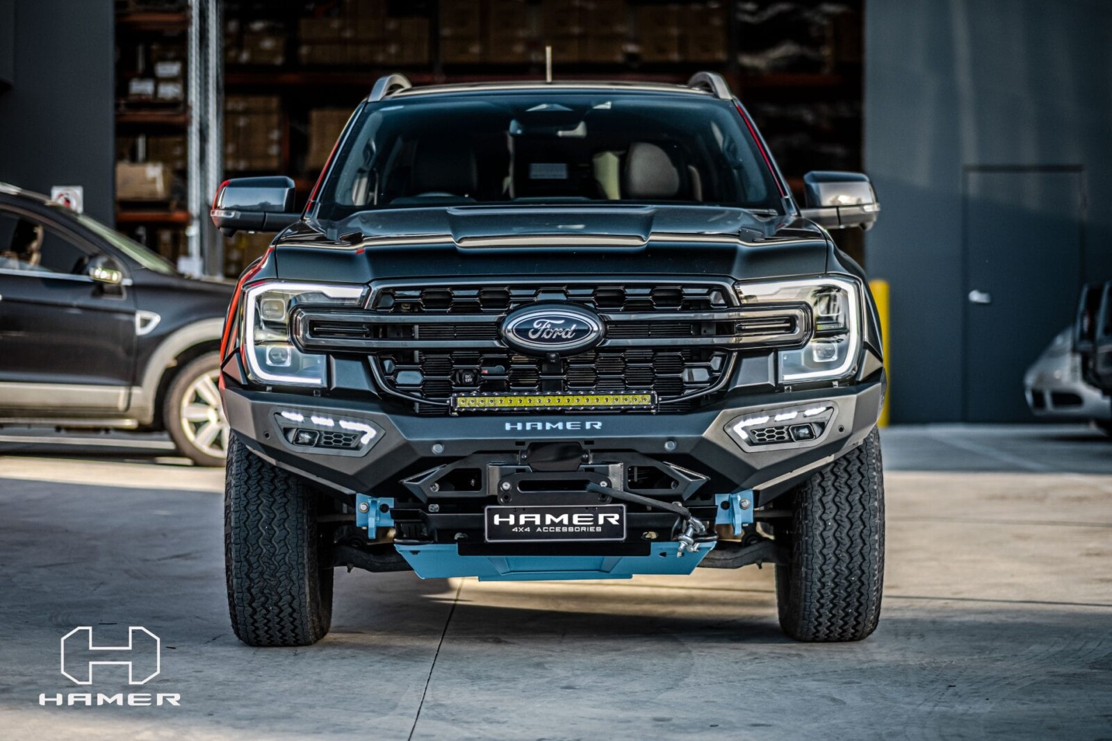 Ford Ranger Next Gen 2023+ Hamer Atlas Series Bull Bar - Image 7