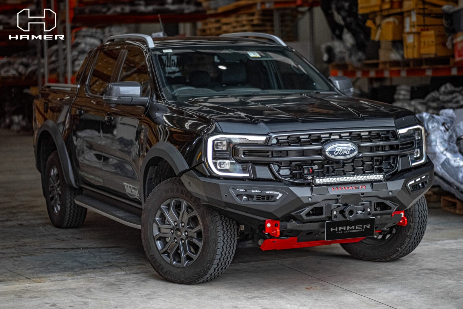 Ford Ranger Next Gen 2023+ Hamer Atlas Series Bull Bar - Image 10