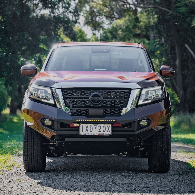 Nissan Navara PRO4X 2021+ Rhino Evolution 3D Bull Bar - Image 2