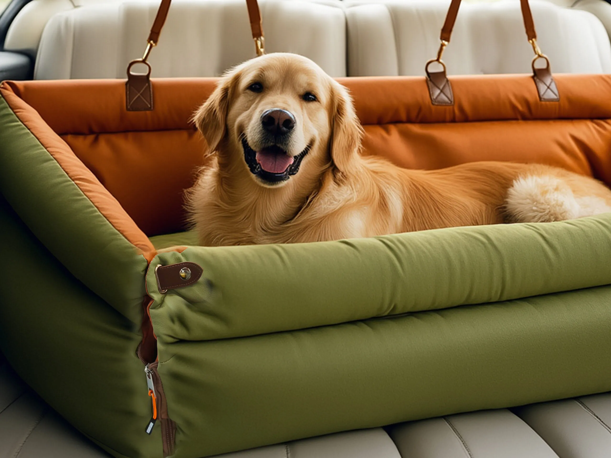 Escape Gear Luxury Dog Bed and Car Seat Protector