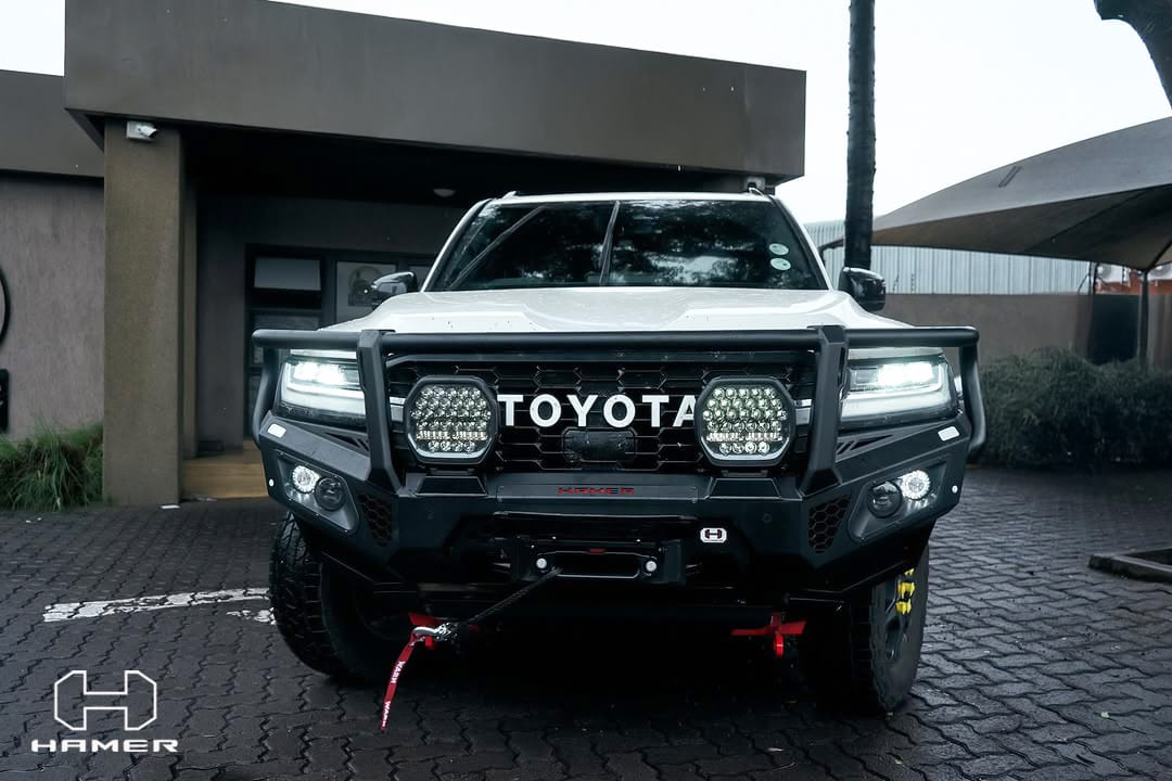 Toyota Land Cruiser 300 2021+ Hamer King Plus Series Bull Bar - Image 3