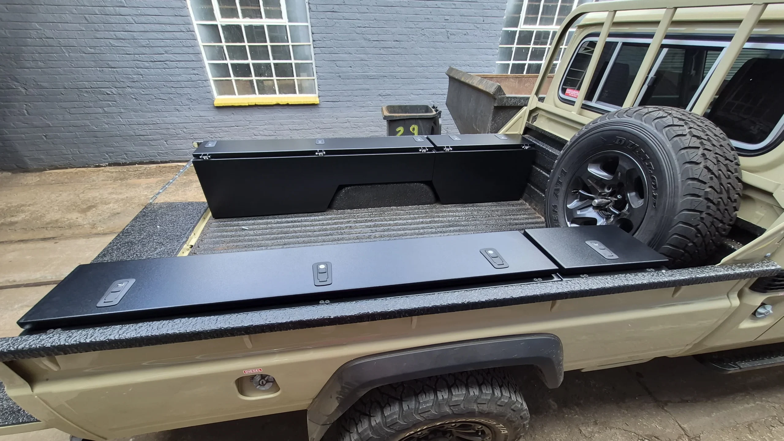 Toyota Land Cruiser 79 Series 2009+ Taaibos Loadbin Storage Box