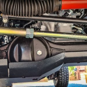 Toyota Land Cruiser 79 Series V8/V6 2009+ Onca Front/Rear Diff Protector (Black)