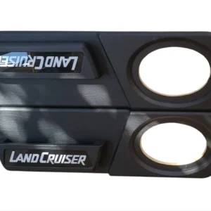 Toyota Land Cruiser 79 2009+ Single Cab Allis Front Door Speaker Panels Black (Set of 2)