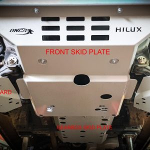 Toyota Hilux GD6 2016+ Onca Front Skid Plate (Black)