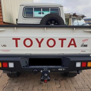Toyota Land Cruiser 79 Series 2009+  BZT Rear Bumper (Carrier Compatible)