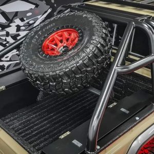 Toyota Land Cruiser 79 Series 2009+ Onca Monster Roll Bar + Spare Wheel Carrier