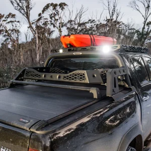 Toyota Hilux GD6 2016+ Rhino Evolution Roll Bar + Basket - Black