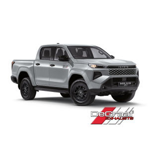 Toyota Hilux Travo 2.4/2.8GD 2026+ DeGraaf Exhaust System