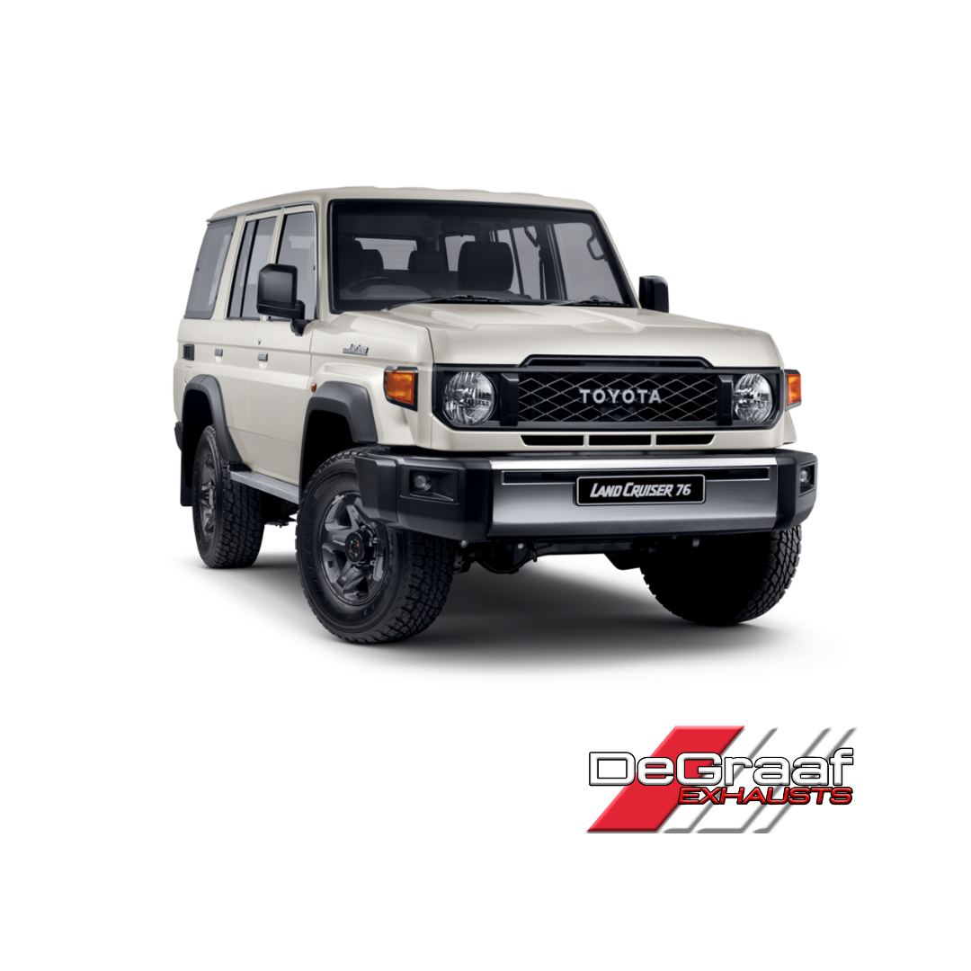 Toyota Land Cruiser 76 Series 2.8GD 2024+ DeGraaf Exhaust System
