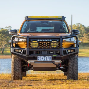 Toyota Hilux Travo 2026+ Ironman Apex Bull Bar – Triple Hoop 4x4 Protection