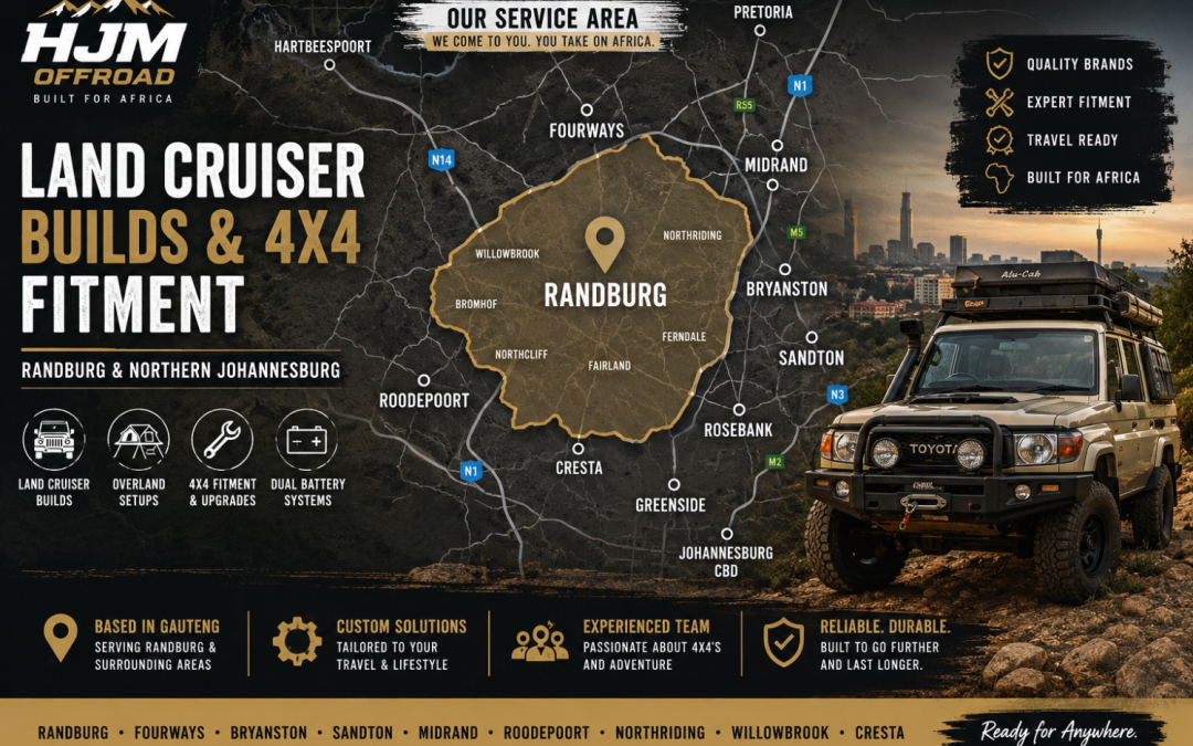 Land Cruiser Builds & 4×4 Fitment in Randburg | Overland & Off-Road Upgrades