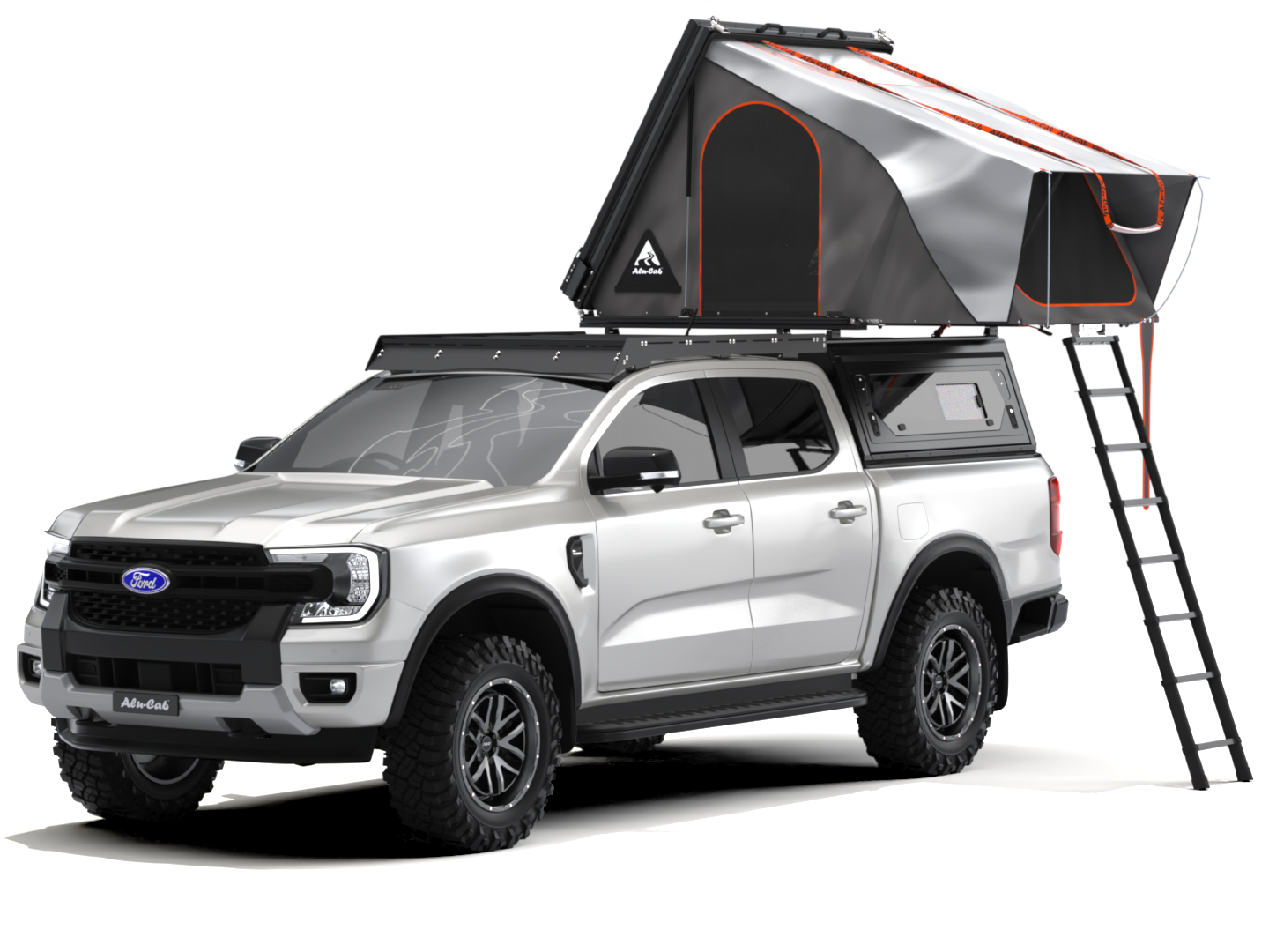 Alu-Cab Rooftop Tent RT-S2 (2 Sleeper) - Black - Image 8