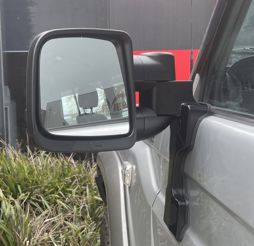 Clearview Compact (Manual) Towing Mirrors - Land Cruiser 70 Series (1984-2023)