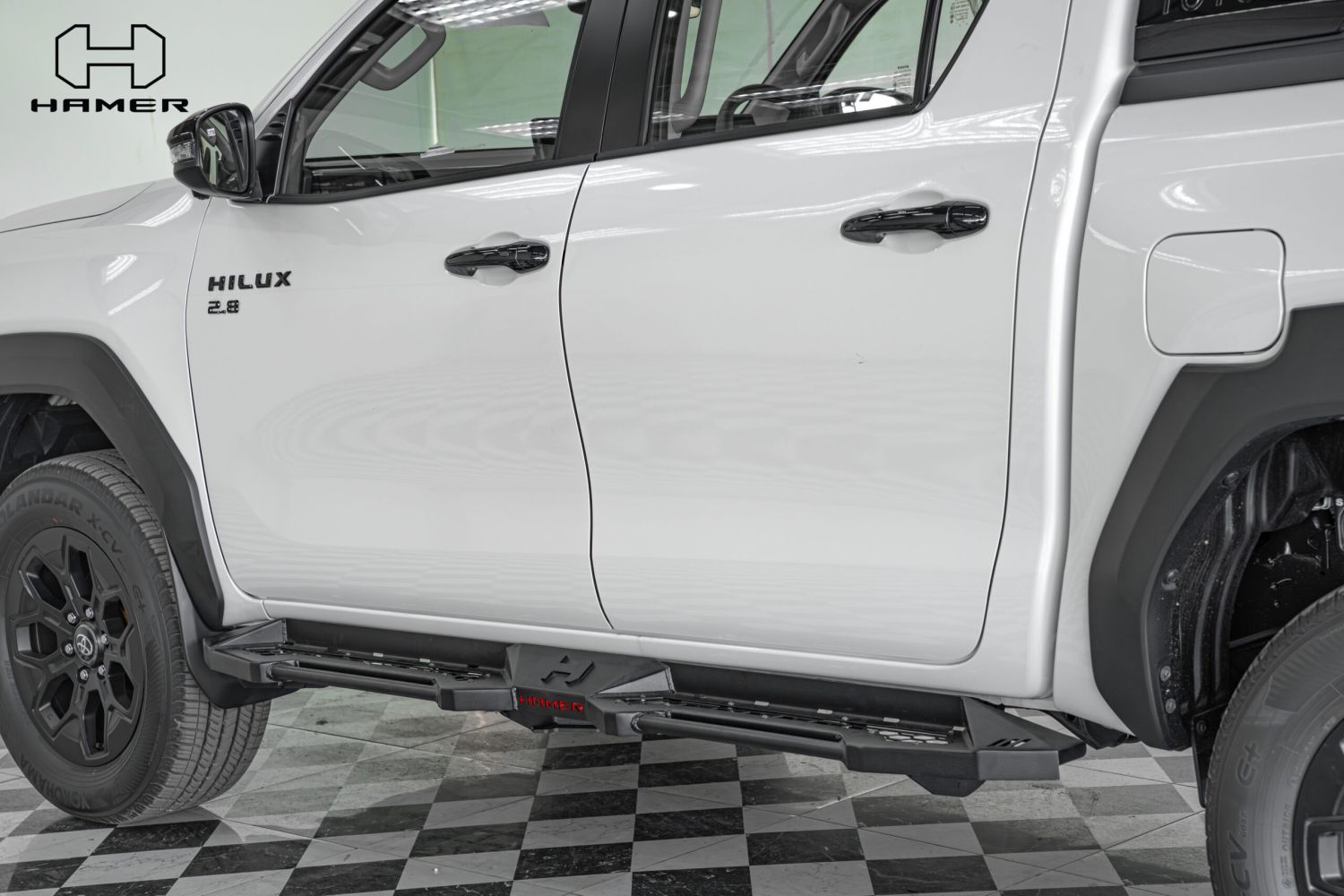 Toyota Hilux Travo 2026+ Double Cab Hamer Shadow Side Steps - Image 5