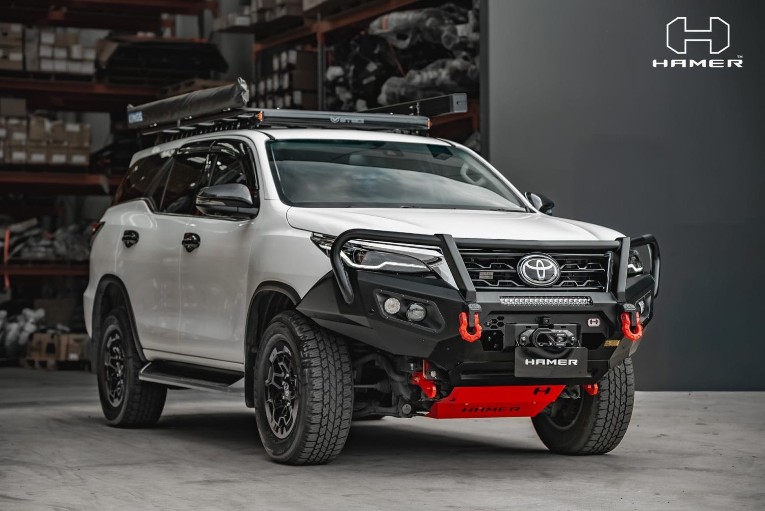 Toyota Fortuner GD6 2023+ Hamer King Plus Series Bull Bar - Image 4