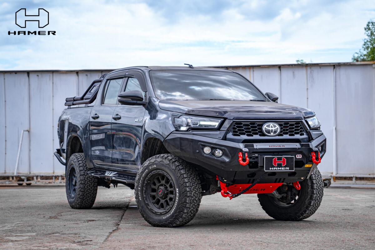 Toyota Hilux GD6 Raider 2024-2025 (No Wheel Arches) Hamer King Series Bull Bar