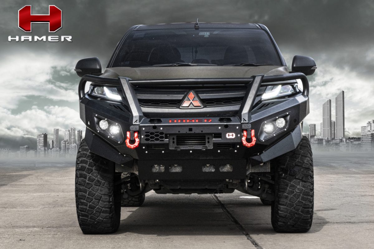 Mitsubishi Triton MR Series 2019-2024 Hamer King Plus Series Bull Bar
