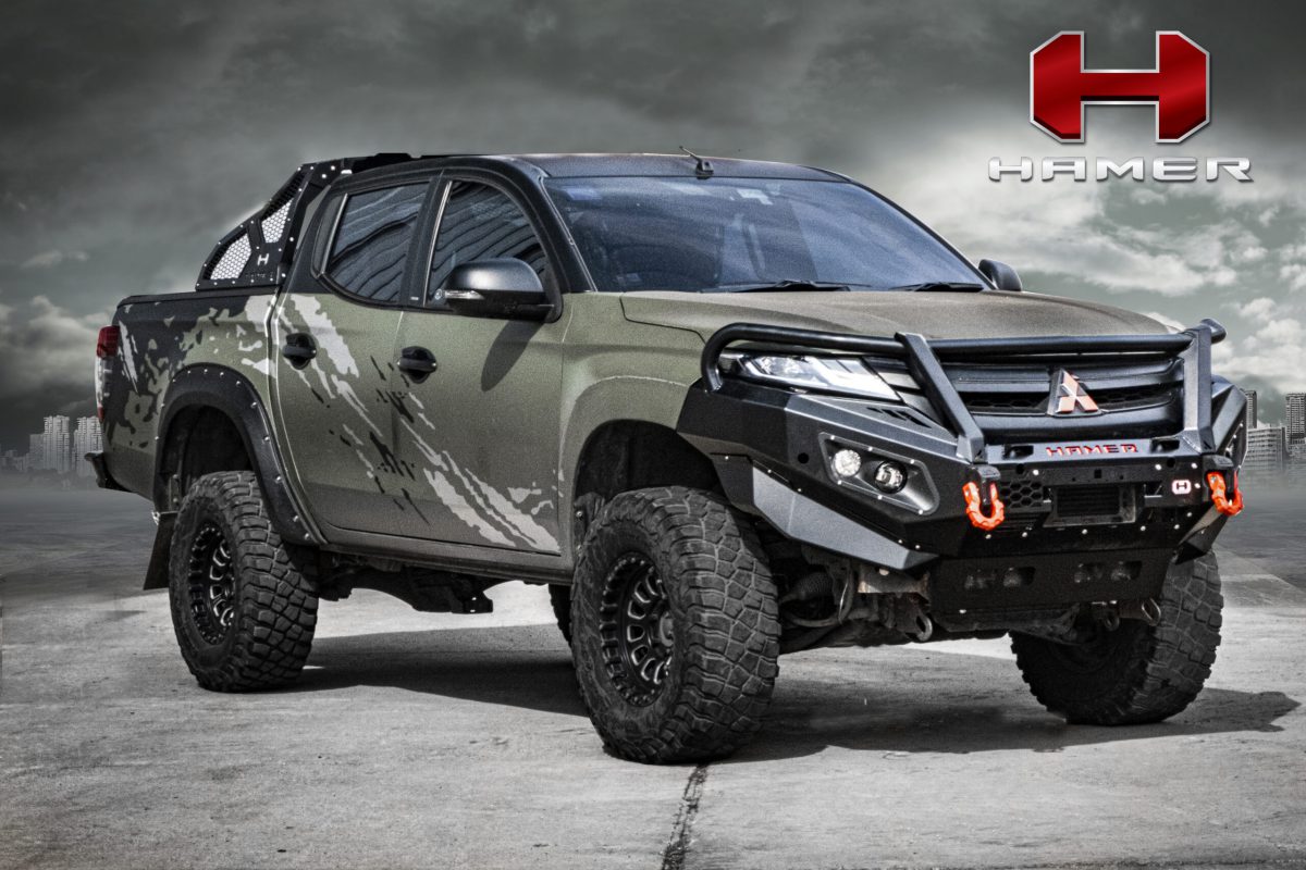 Mitsubishi Triton MR Series 2019-2024 Hamer King Plus Series Bull Bar - Image 3