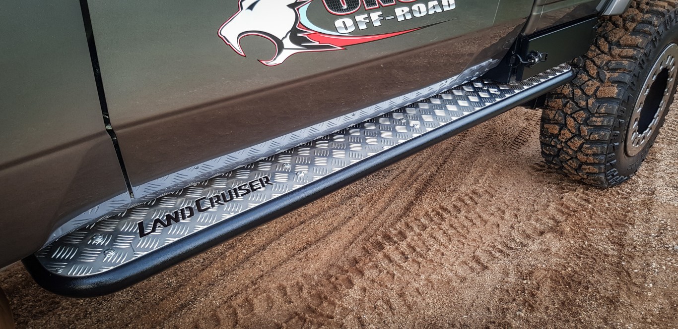 Toyota Land Cruiser 79 Series 2009-2023 Onca Standard Rocksliders