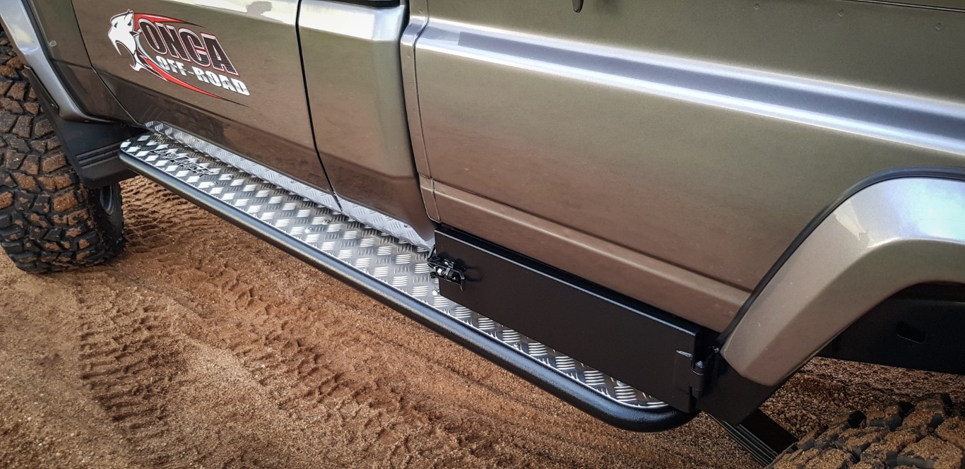 Toyota Land Cruiser 79 Series 2009-2023 Onca Standard Rocksliders - Image 2